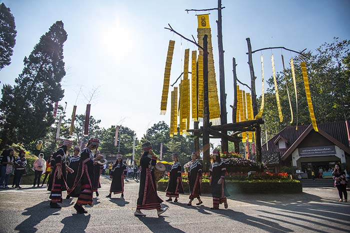 เทศกาลสีสันแห่งดอยตุงครั้งที่ 2 ณ โครงการพัฒนาดอยตุงฯ จังหวัดเชียงราย